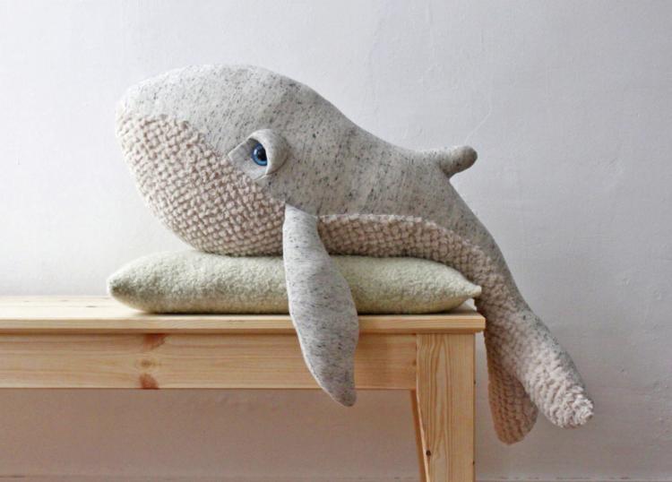 Giant Stuffed Whale