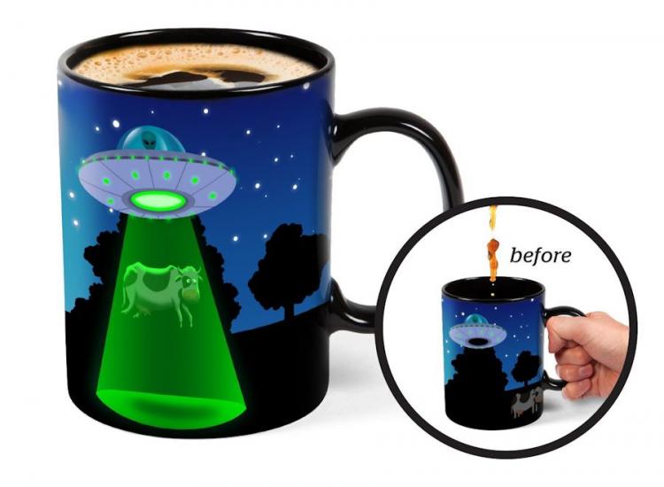 Changing UFO Mystery Mug
