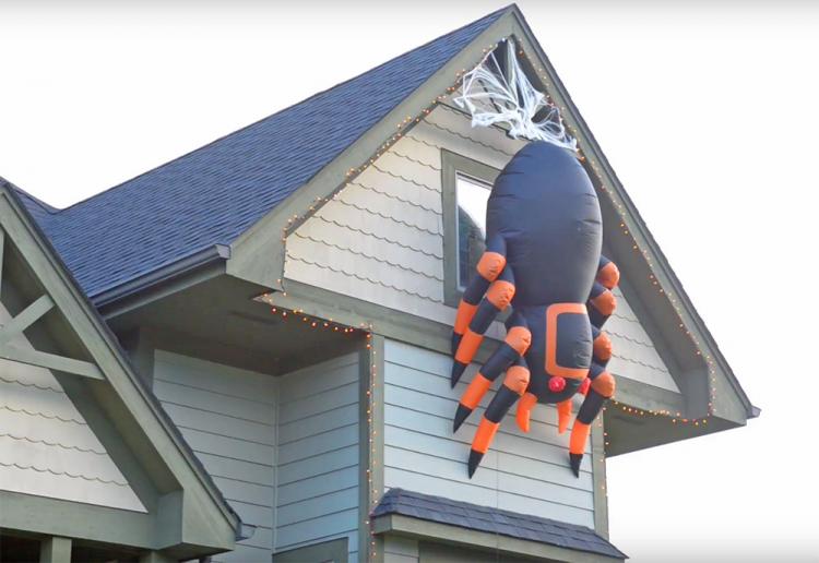 Giant 8 Foot Spider Halloween Decoration