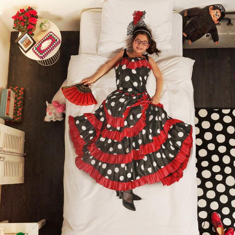 Flamenco Spanish Dancer Bed Sheets