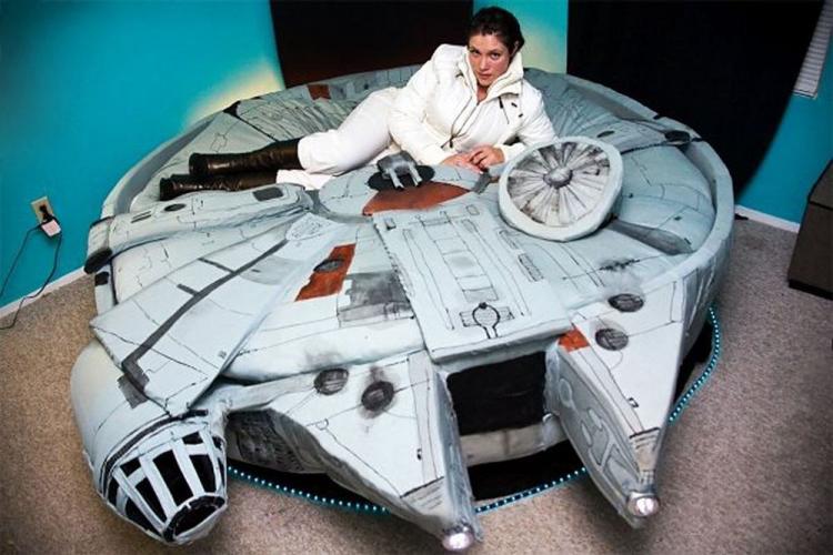 Star Wars Themed Millennium Falcon Bed Sheets