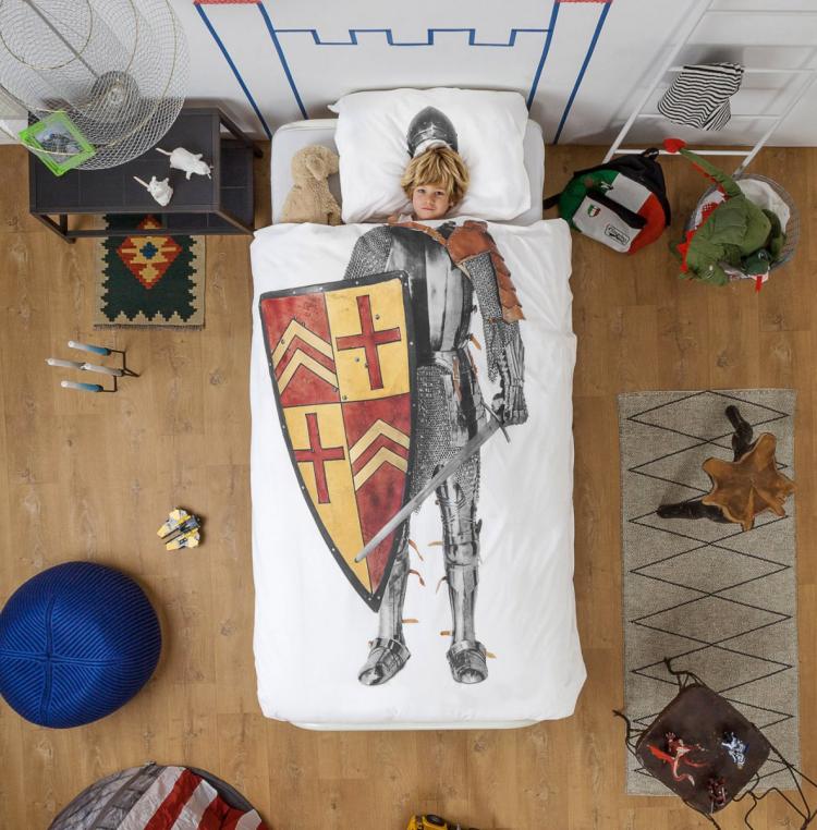 Middle Ages Knight Bed Sheets