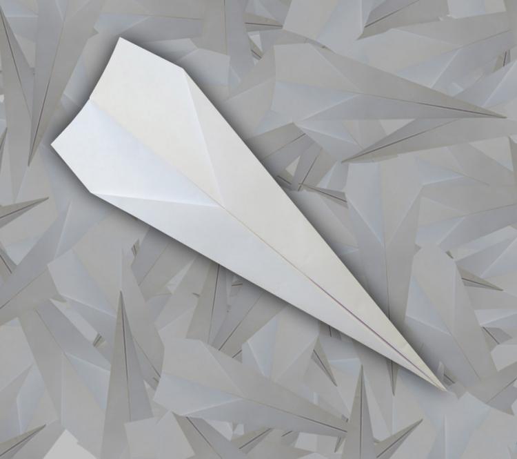 500 Pre-Folded Paper Airplanes
