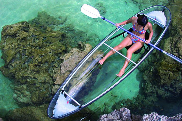 Transparent Canoe/Kayak