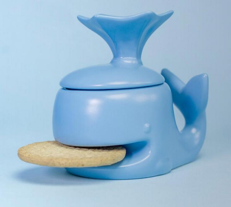 Cute Whale Mug That Holds Your Cookie For You