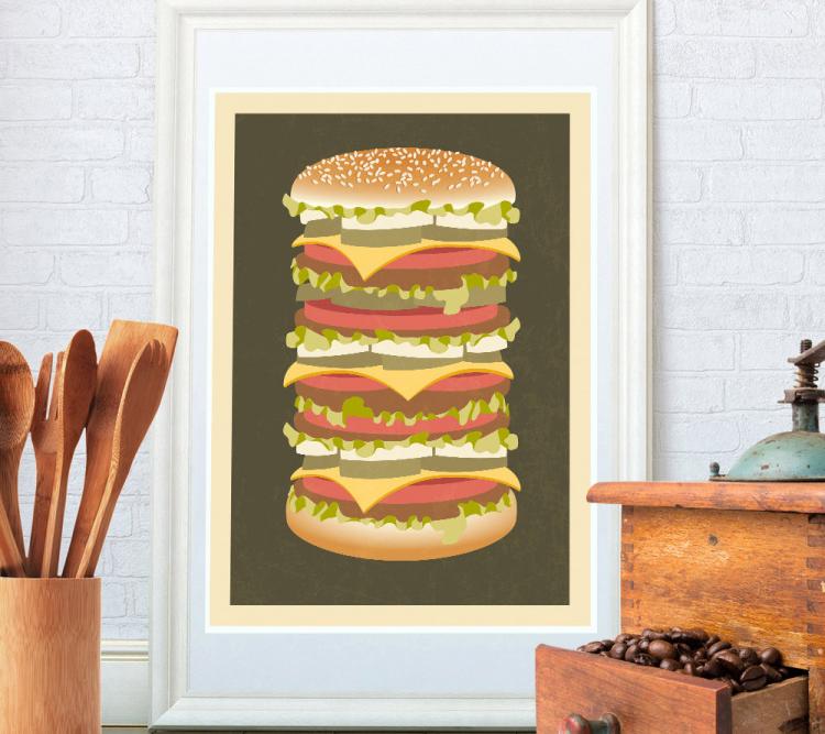 Cheeseburger Poster