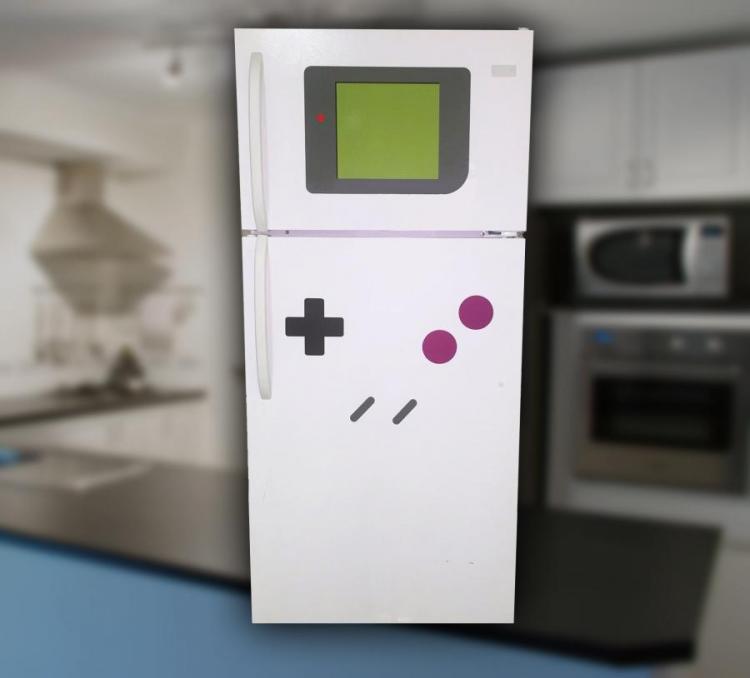 These Magnets Turn Your Refrigerator Into a Giant Game Boy