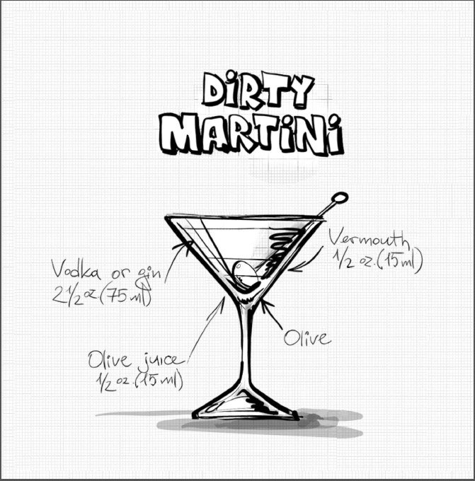 Coloring Book Of Booze - Adult Cocktail Coloring Book