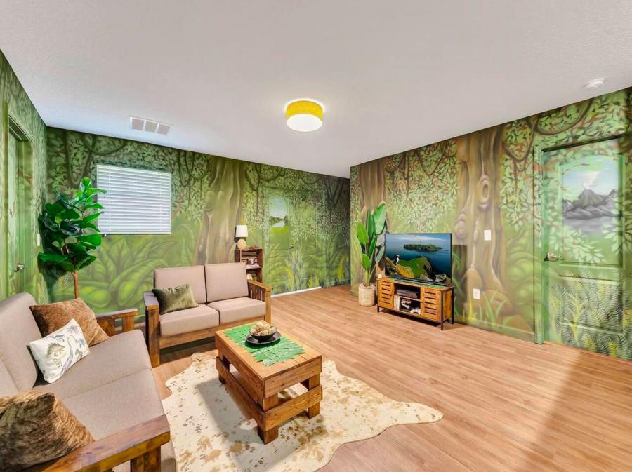 Dino-Themed Airbnb With Giant Dinosaur Beds - Dinosaur vacation rental home