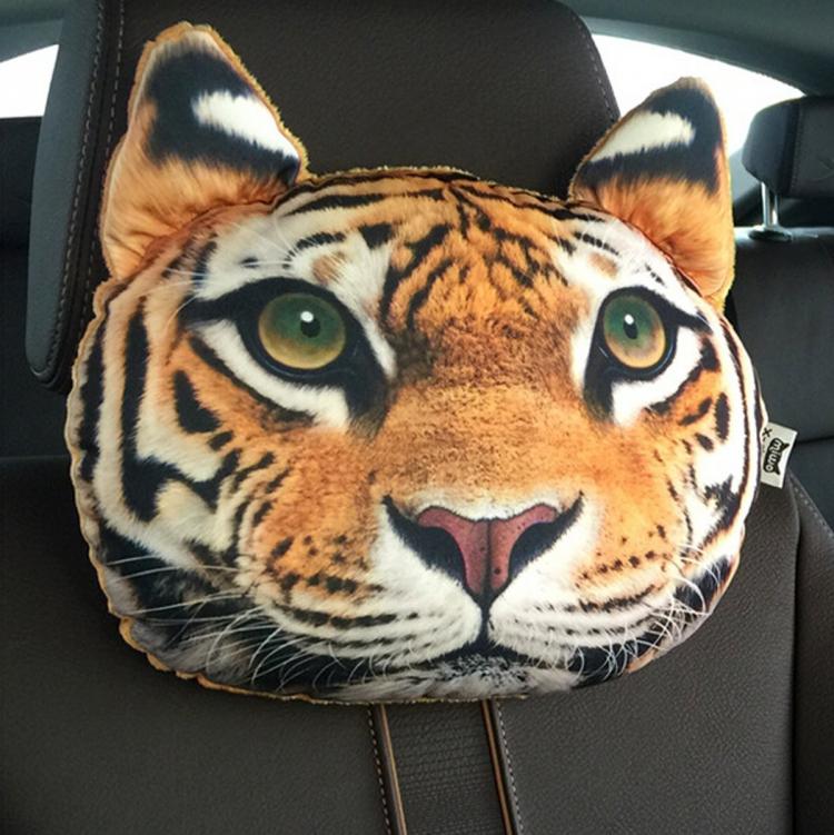 Tiger Headrest Pillows For Your Car