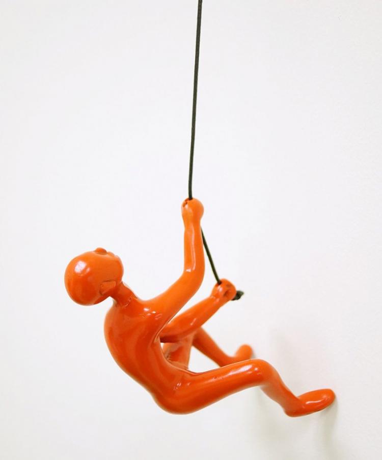 wall climbing figurines