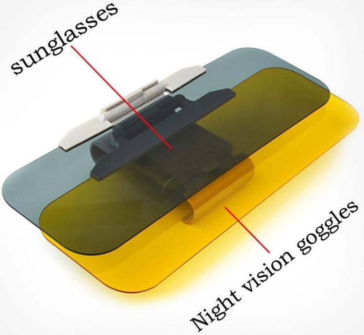 Transparent Car Sun Visor Tinted & Night Vision