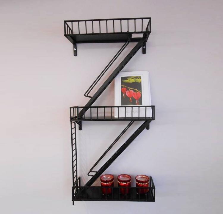 Fire Escape Urban Wall Shelving