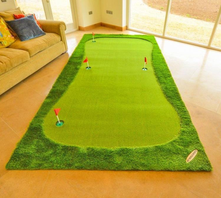 FORB Giant Golf Putting Mat For The Home - Giant putting green for practicing golf in the home or office