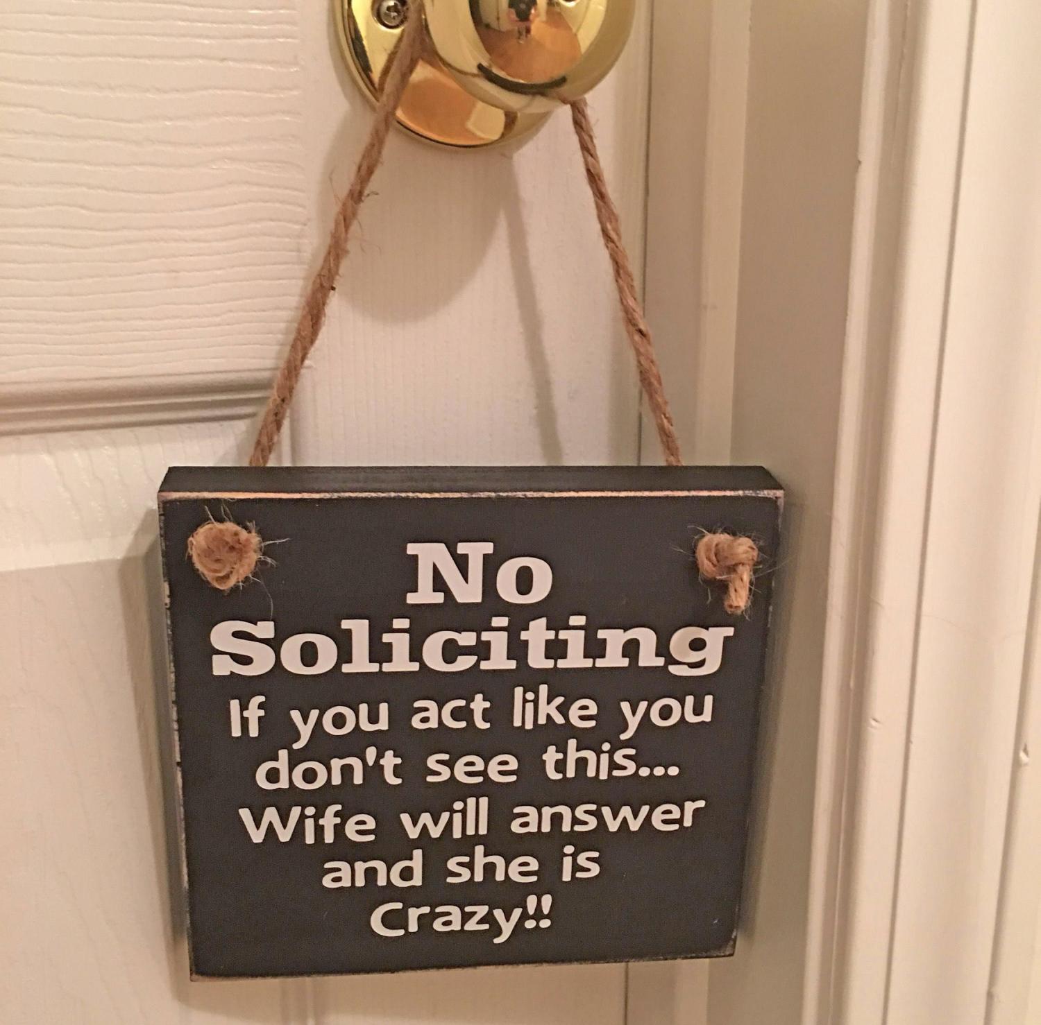 Best Funny No Soliciting SignsBest Funny No Soliciting Signs