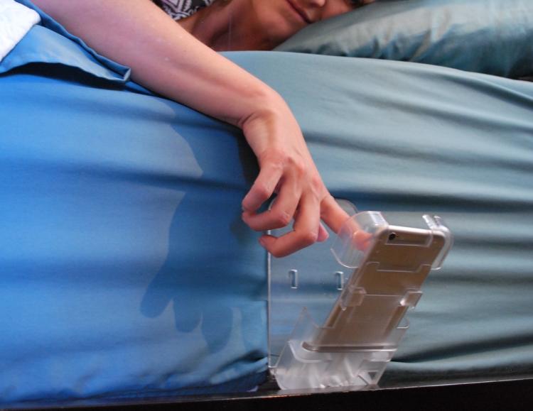 Holding Cell - Bedside Cell Phone Holder Mount