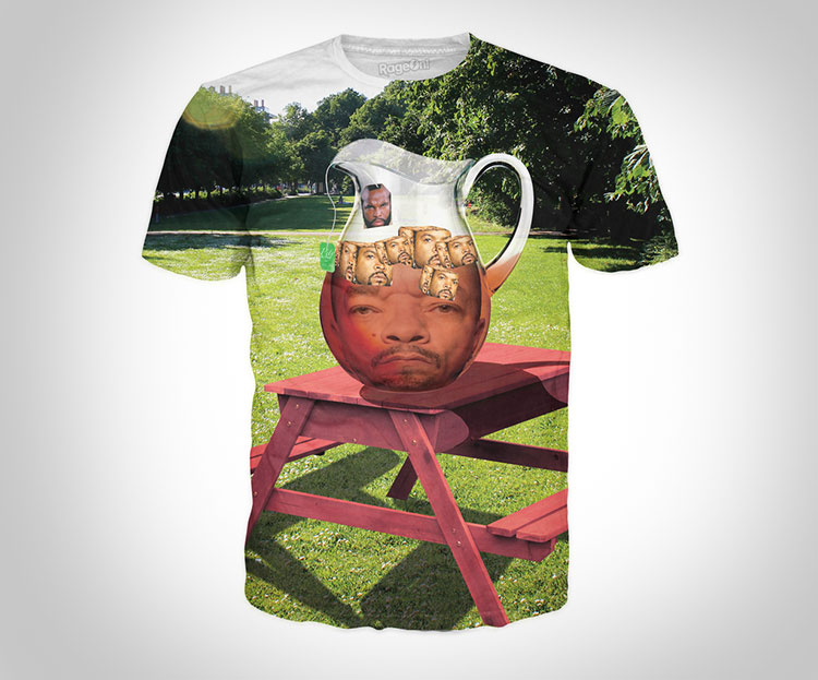 Ice Tea With Ice Cubes T-Shirt & Mr. T
