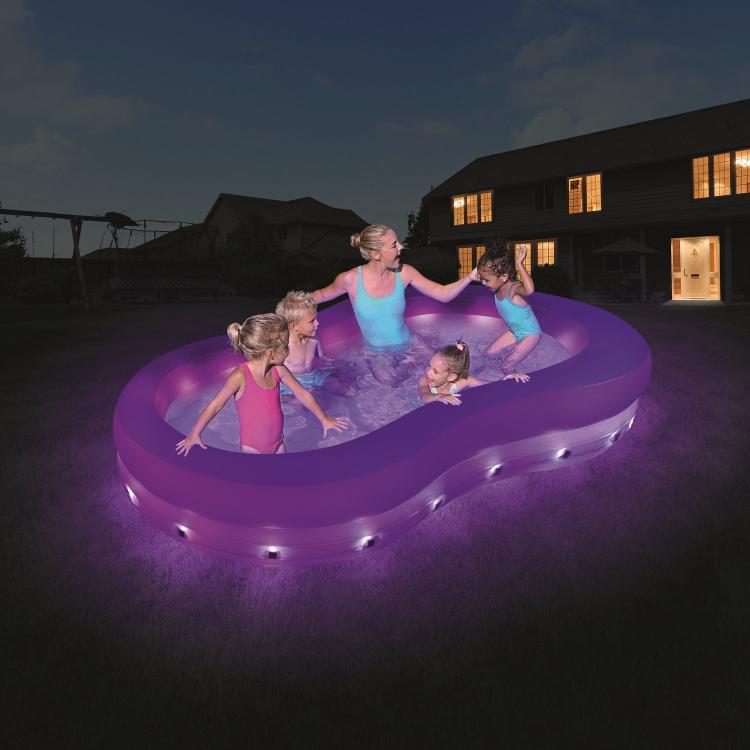 H2OGO! ColorWave Illuminated Color Changing Inflatable Pool