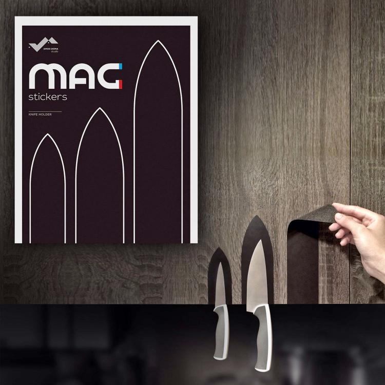 mag stickers magnetic knife holders