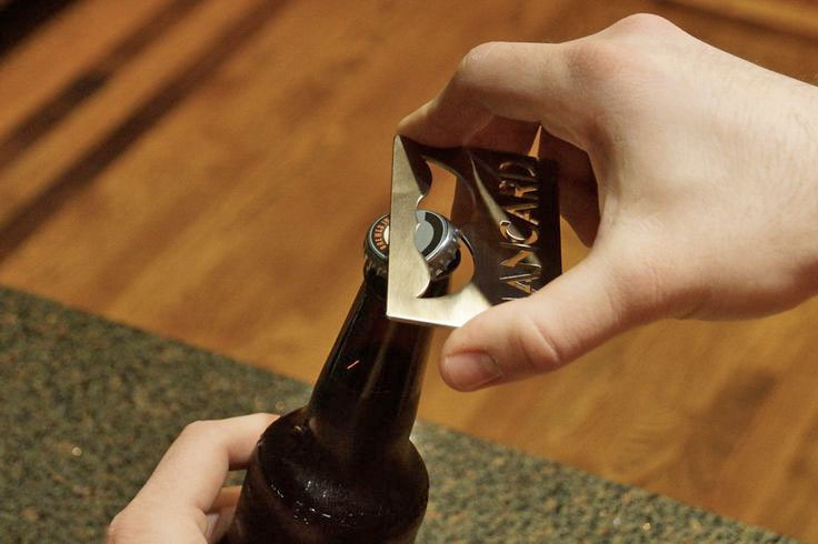 Man Card Mustache Bottle Opener