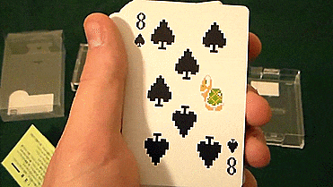 8-Bit Mario Playing Cards - Pixelated Mario Playing Cards