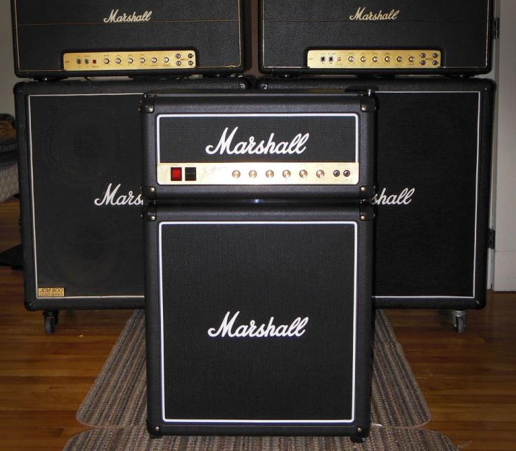 Marshall Fridge Real Mini Refrigerator That Looks Like An Amp