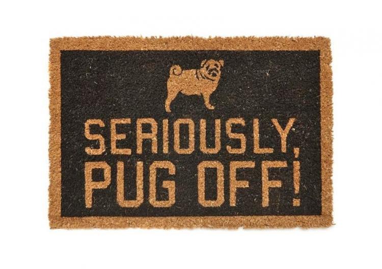 Pug Off Doormat