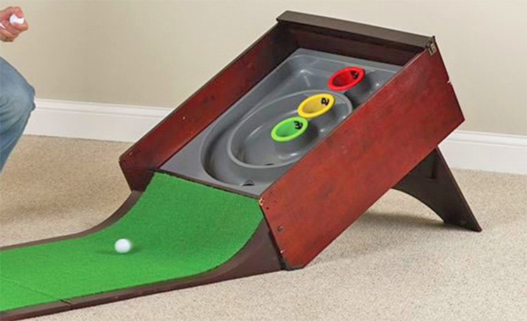 Golf Putting Skee-Ball Arcade Game - Arcade Bowling Putting Game