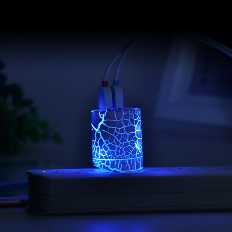 Electric Show Glowing Phone Charger - Momen Glowing Wall Charger Adapter