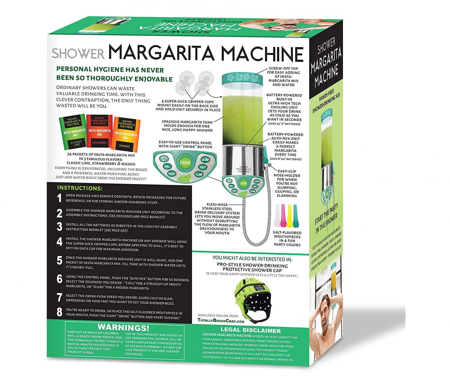 Shower Margarite Machine - Wall mounted margarita machine for shower