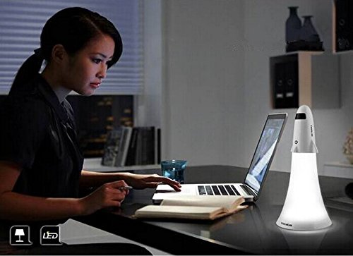 Spaceship Rocket Desk Lamp and Flashlight - Rocket lamp that doubles as a flashlight