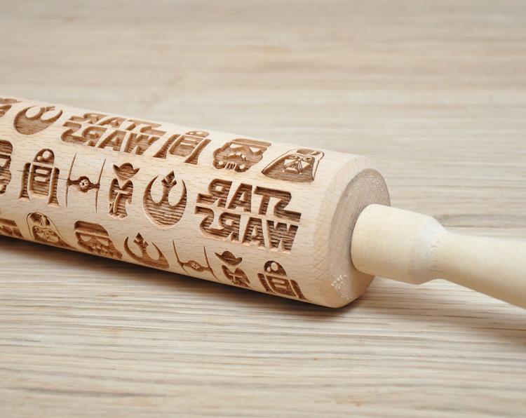 Star Wars Themed Cooking Rolling Pin - Star Wars Cookies