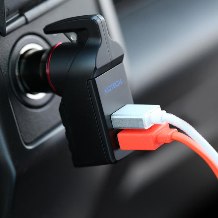 Ztylus Stinger USB Car Charger, Emergency Window Breaker, and Seat-Belt Cutter