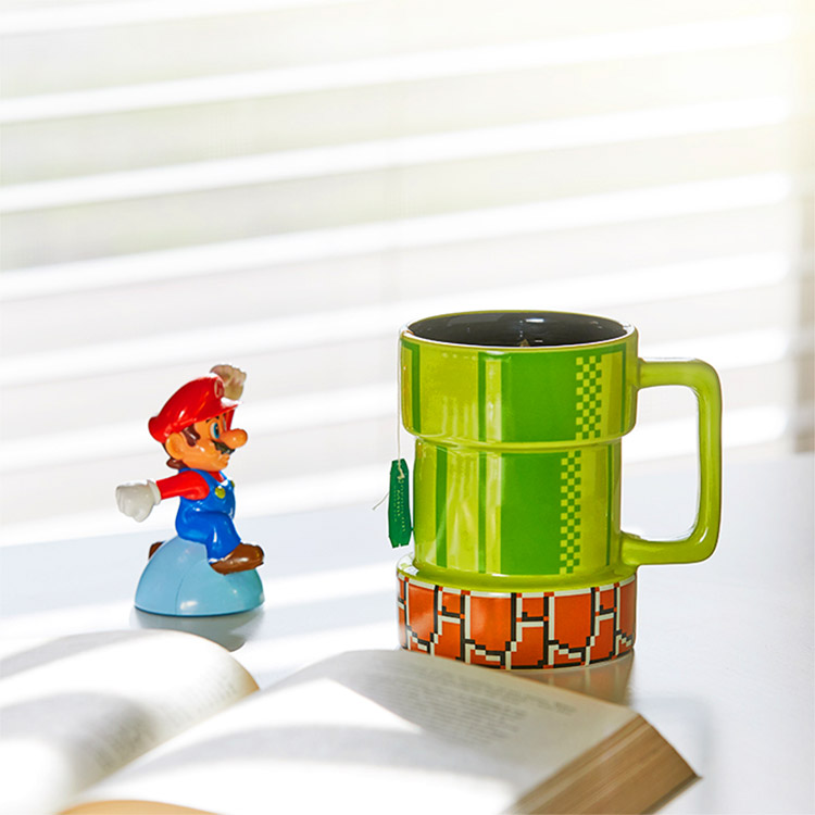 Super Mario Warp Pipe Coffee Mug - Nintendo mug
