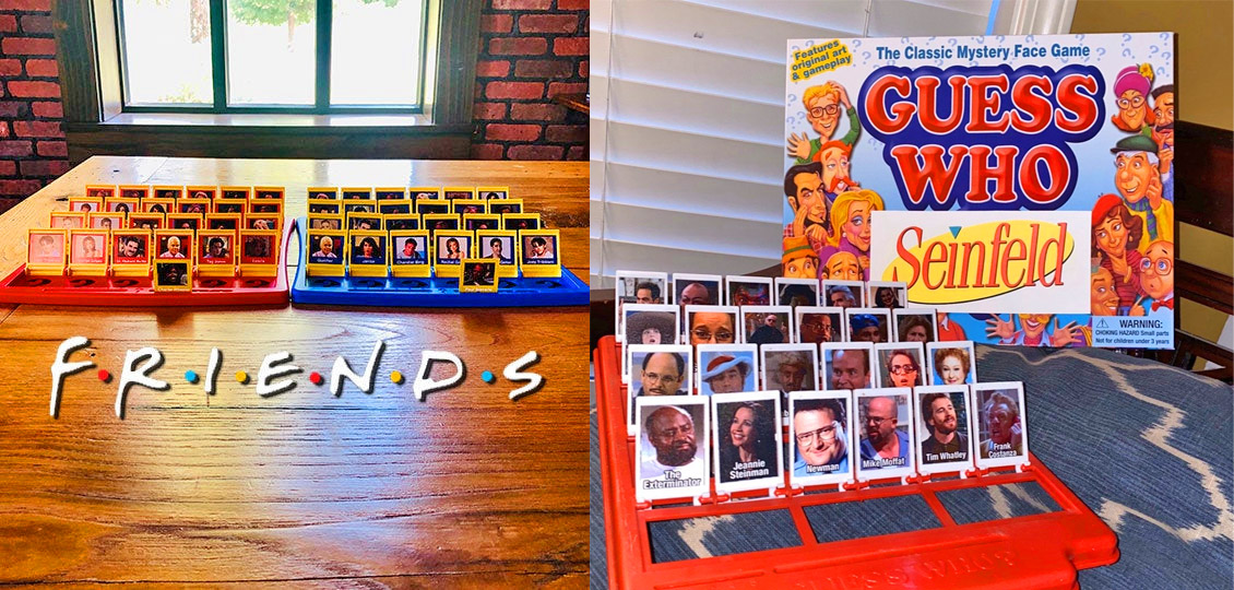 Friends Guess Who Board Game - Seinfeld Guess Who Board Game
