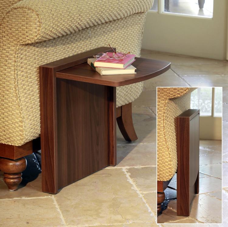 Fold up shop side table