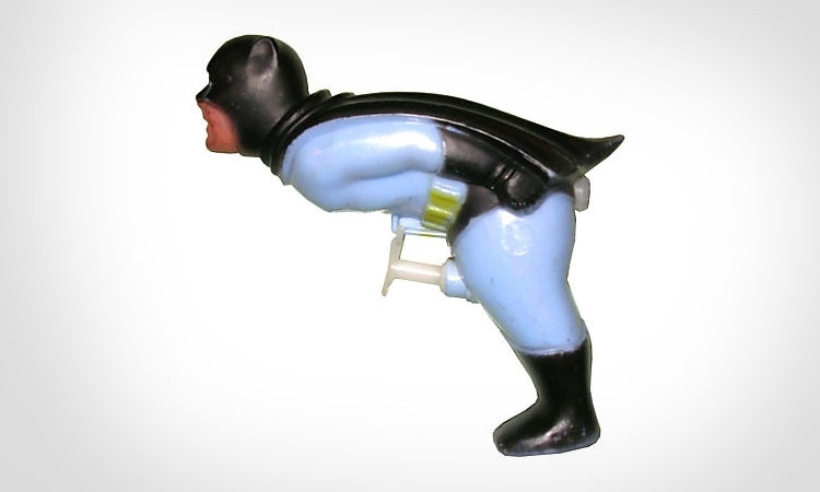 Vintage Inappropriate Batman Water Gun