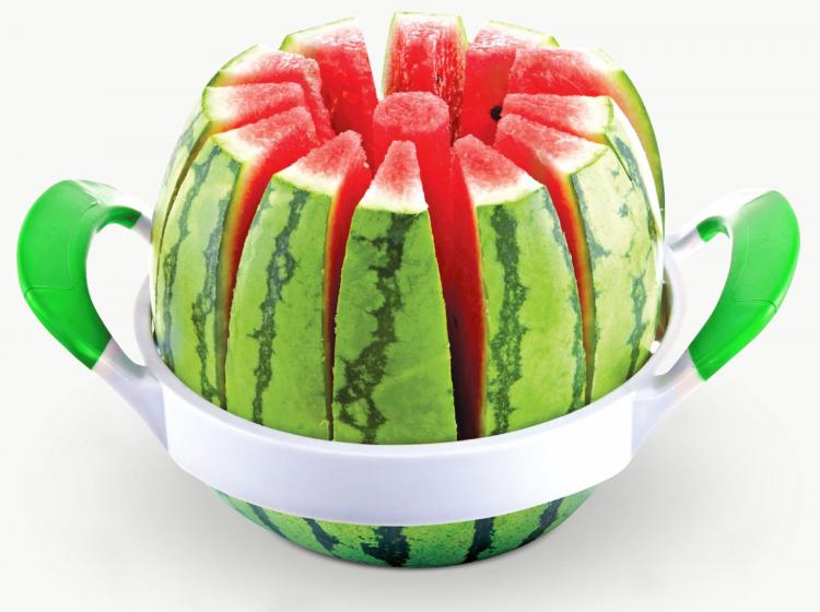 This Watermelon Slicer Cuts Up An Entire Melon In Seconds