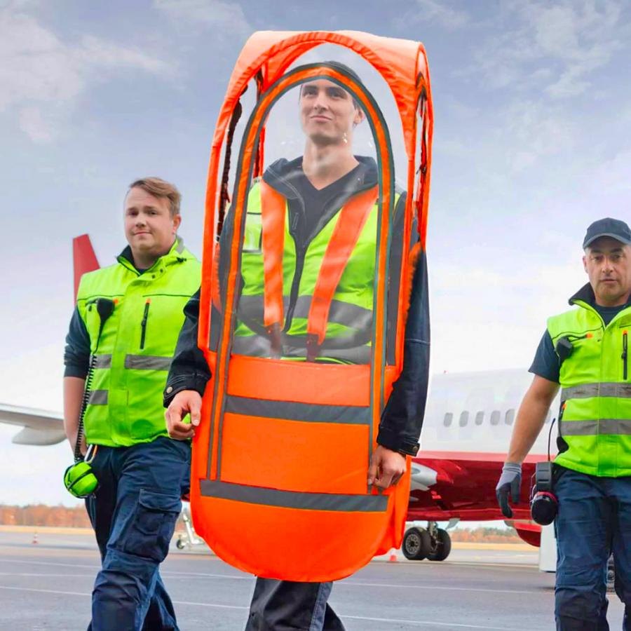 Weatherproof Walking Pods Keep You Dry From Rain