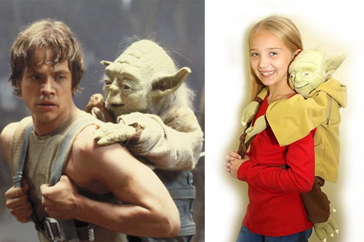Star Wars Yoda Backpack Back Buddy - Piggy-back Yoda backpack