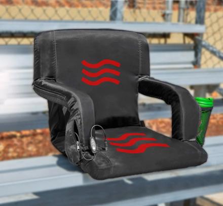 This Heated Bleacher Seat Lets You Watch Your Kids Sports Games With a Warm Behind