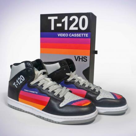 These VHS Tape Shoes Are Sure To Bring Back Pure Nostalgia While You Wear Them