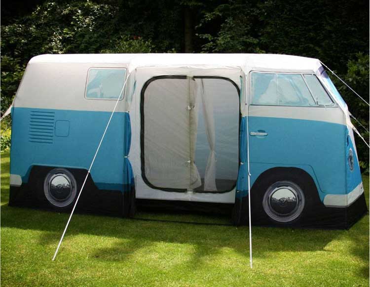 VW Volkswagen Van Camping Tent - Hippy Bus Camping Tent