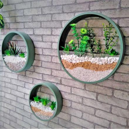 These Wall Mounted Circular Terrariums Make The Perfect Indoor Garden That Saves on Space