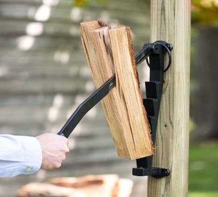 Stikkan: A Wall Mounted Log Splitter For Cutting Up Kindling