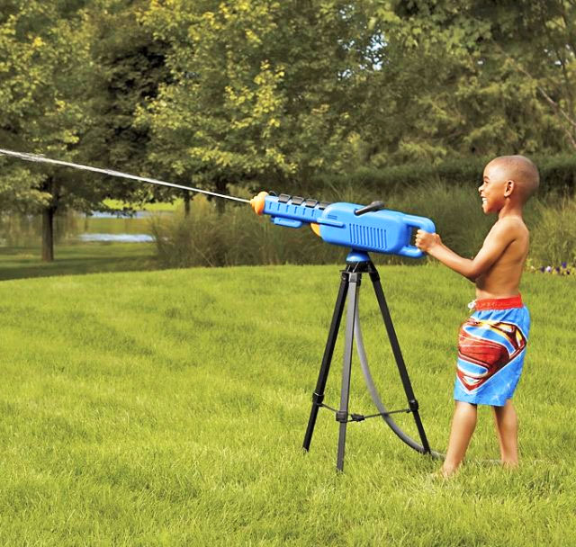 Water Cannon A Giant Squirt Gun On A Tripod