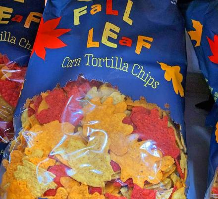 Trader Joe's Is Now Selling Tortilla Chips Shaped Like Leaves