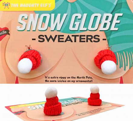 When The Weather Gets Nippy You Can Now Get Sweaters For Your...Snow Globes
