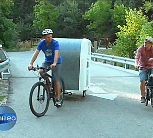 You Can Now Get a Mini Camper Trailer That's Towed With Your Bicycle