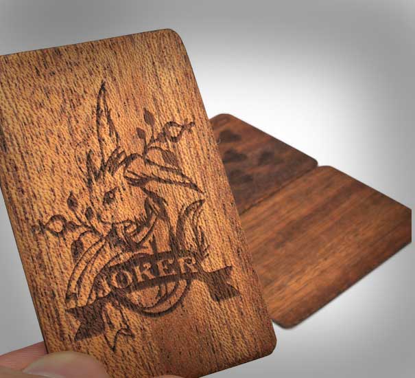 Wooden Deck Of Cards 1